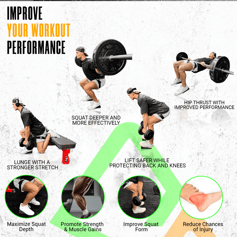 Squat Wedge Block Set